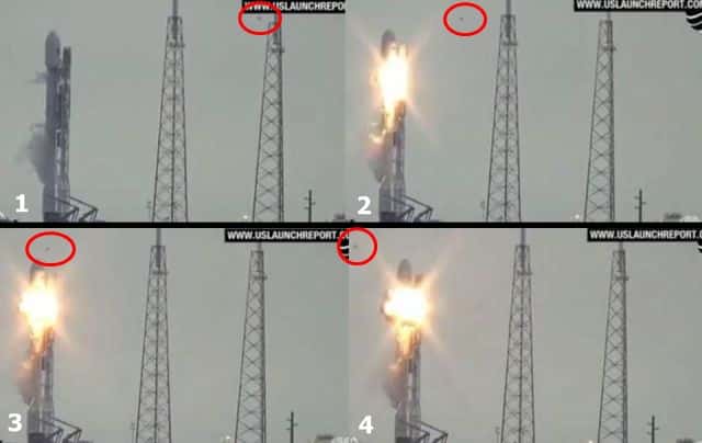 SpaceX Rocket Explodes – Was It Hit By A UFO