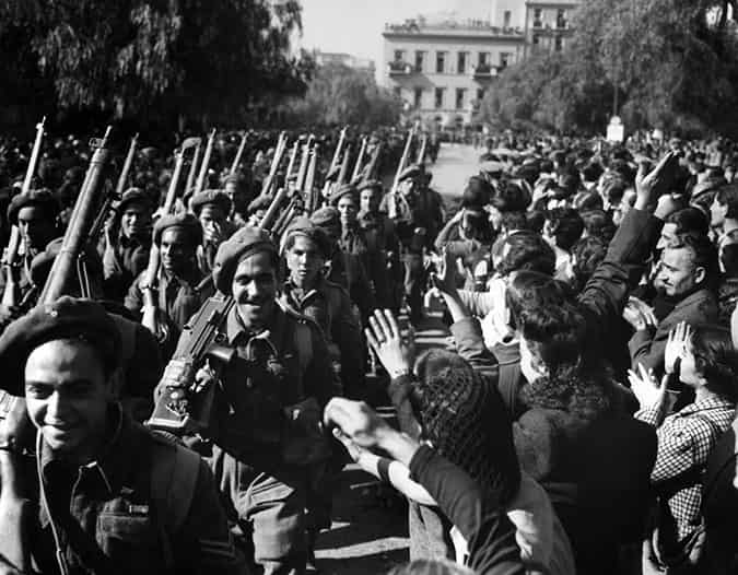Η Απελευθέρωση της Αθήνας από τις Γερμανικές Δυνάμεις Κατοχής