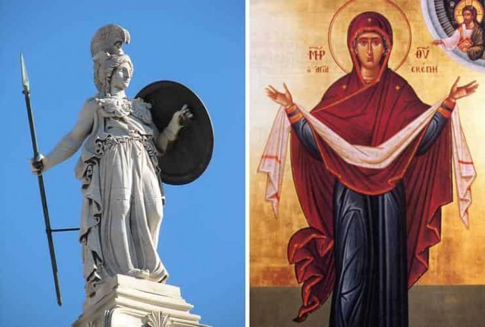 thea-athena-panayia-min Θεά Αθηνά - Παναγία
