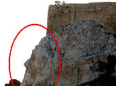 Πρόσωπα θεών στον Ιερό Βράχο και σε βουνά της Ελλάδας σε εικόνες. Πραγματικά Γλυπτά ή παρειδωλίες;