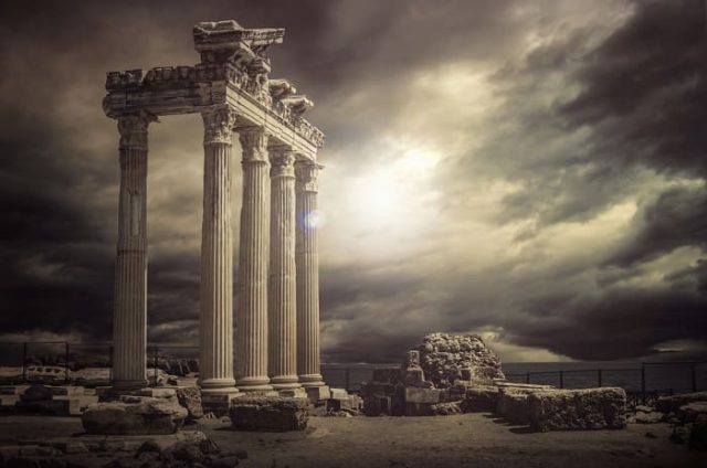 Ναός του Απόλλωνα ερείπια Αττάλεια, Τουρκία