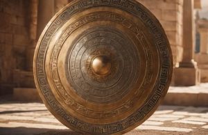 Στην Ασπίδα του Αχιλλέα οι Αντίποδες και οι 5 Ζώνες της Γης ασπίδα