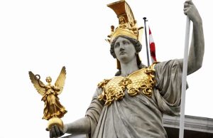 Μεγάλα Παναθήναια: Η Πιο Λαμπρή Γιορτή προς Τιμήν της Πολιούχου Αθηνάς Παλλάδος Άγαλμα θεάς Αθηνάς, κοινοβούλιο Βιέννης