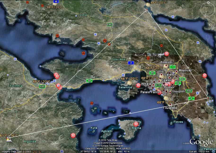 Τριγωνισμός στην Ελλάδα