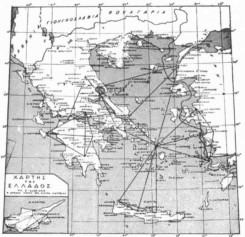 Ιερή Γεωδαισία και Γεωγραφία της Δήλου (εικόνες)