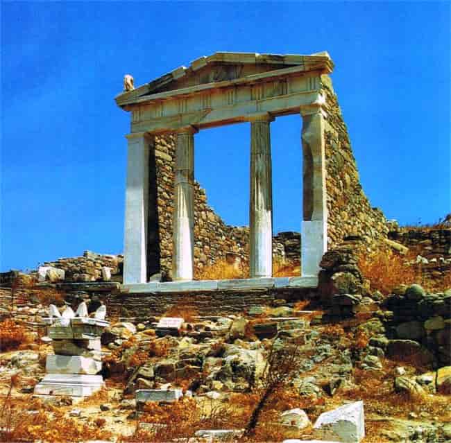 Ιερή Γεωδαισία και Γεωγραφία της Δήλου (εικόνες)
