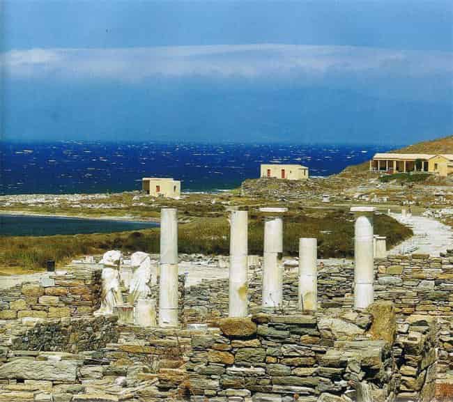 Ιερή Γεωδαισία και Γεωγραφία της Δήλου (εικόνες)