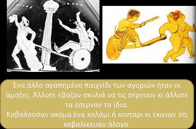 Τα Παιχνίδια που Έπαιζαν στην Αρχαία Ελλάδα