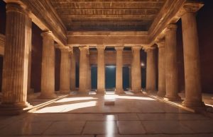 ΚΟΝΞ ΟΜ ΠΑΞ: Η Ενεργοποίηση της Νοητικής Ισχύος εσωτερικό αρχαιοελληνικού ναού