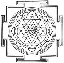 Sri-Yantra-mandala