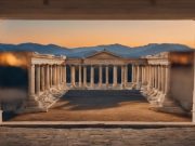 H αποκωδικοποίηση του Δελφικού Ε κίονες μέσα από δύο κίονες