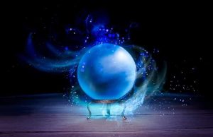 Η Μαγική Σφαίρα του Παρθενώνα μία Μαγική Σφαίρα πάνω σε τρίποδα