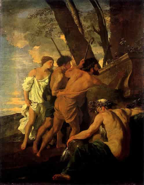 Et in Arcadia ego - Nicolas Poussin