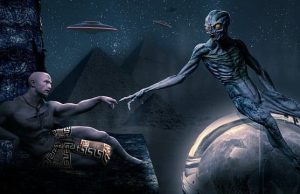 Το Ρέζους (Rh-) αρνητικό προέρχεται από τους Νεφελίμ!; νεφελίμ και άνθρωπος ακουμπούν τους δείκτες τους