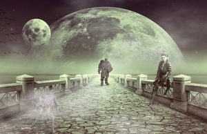 Η Γέφυρα Μεταξύ Σείριου Γης και ο Ήλιος του Μεσονυκτίου