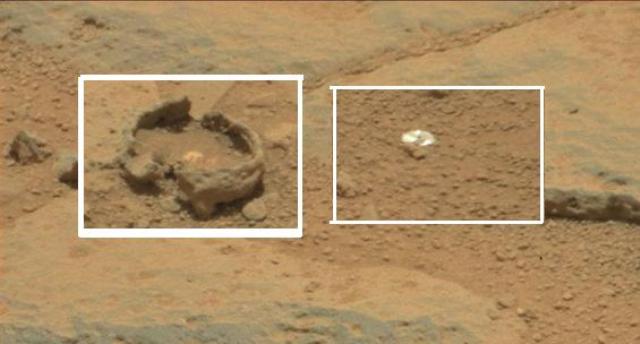 Εξάρτημα ή περιδέραιο στον Άρη από το Curiosity