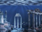 Αυτή Είναι η Χαμένη Ατλαντίδα Εικονογράφηση από τα ερείπια του πολιτισμού της Ατλαντίδας