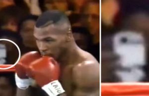 «Χρονοταξιδιώτης» σε αγώνα του Mike Tyson, 1995; Mike Tyson