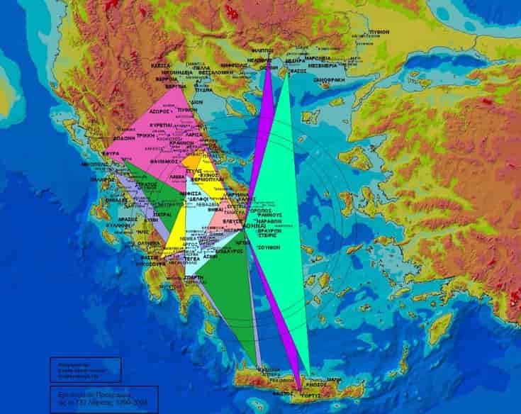 Τα Ιερά Τρίγωνα Ελληνικής Αρχαιότητας και η Καλά Κρυμμένη Σημασία τους