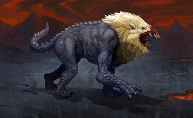 reptilian 11 Nemean_lion_by_DaviBlight-min