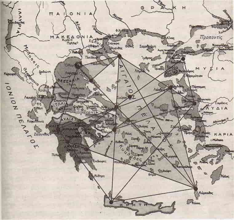 Κάθοδος – Ανοδος ψυχών και το Χωροδικτύωμα Ναών