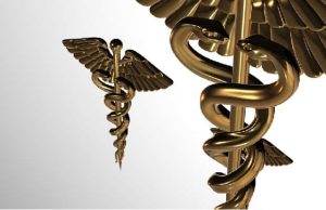 Ορισμοί του Ερμή του Τρισμέγιστου στον Ασκληπιό κηρύκειον. Σύμβολο ερμή τρισμέγιστου