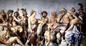 Τα Ονόματα των Ολύμπιων Θεών και η Ετυμολογία τους Ολύμπιοι Θεοί