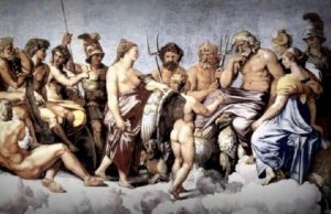 Τα Ονόματα των Ολύμπιων Θεών και η Ετυμολογία τους Ολύμπιοι Θεοί