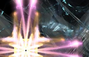 Η Χρήση Αιθερικών Υπερόπλων το 10000 π.Χ. χαοτικό πολύχρωμο κλαστικό μοτίβο