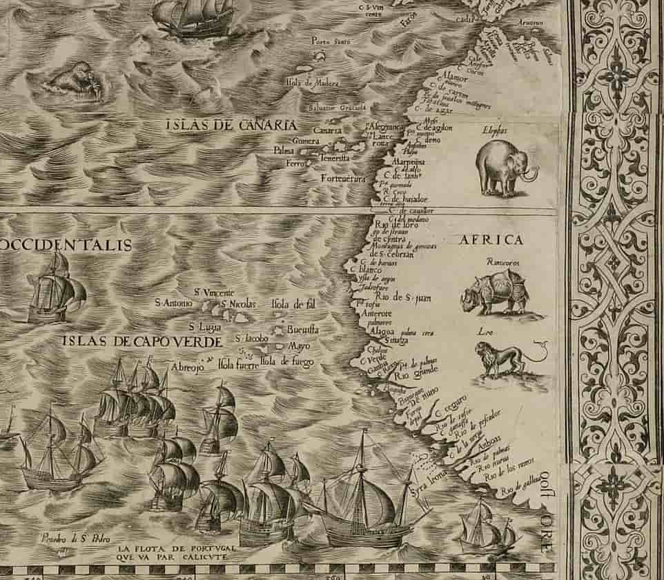 Ο Πρώτος Χάρτης της Αμερικής Αποκαλύπτει ένα Τοπίο που ΔΕΝ θα Περιμέναμε να Δούμε  