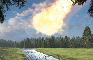 Δεν ήταν Μετεωρίτης αυτό που έπεσε στην Τουγκούσκα, λένε νέες μελέτες Ρώσων Εικαστικό έργο της διάσημης εκδήλωσης της Τουνγκούσκα