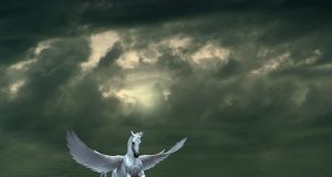 Πήγασος. Ο Μύθος του Φτερωτού Αλόγου. Συμβολισμοί Ο Πήγασος στα σύννεφα