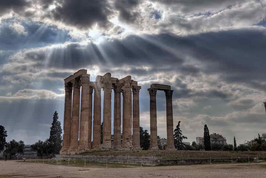 Οι Στύλοι του Ολυμπίου Διός. Ο Μεγαλύτερος Ναός της Αρχαιότητας. Πώς  Γκρεμίστηκαν οι Κολώνες που Ζύγιζαν 364 Τόνους - Διαδραστικά