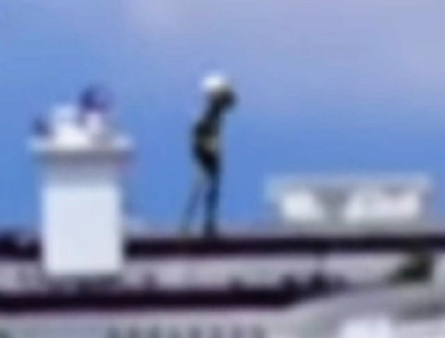 Γκρι Εξωγήινος Επάνω στον Λευκό Οίκο
