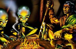 Γιατί ινδιάνοι Αμερικής δε φοβούνται τους εξωγήινους ινδιάνοι Αμερικής μαζί με εξωγήινους