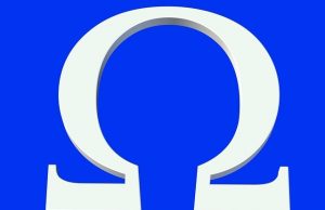 Το γράμμα Ωμέγα όπως δεν το δίδαξε ποτέ κανείς ωμέγα σε μπλε φόντο