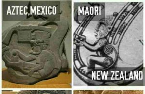 Αρχαίες φιγούρες μοιάζουν να οδηγούν είδος οχήματος Αρχαίες φιγούρες μοιάζουν να οδηγούν είδος οχήματος