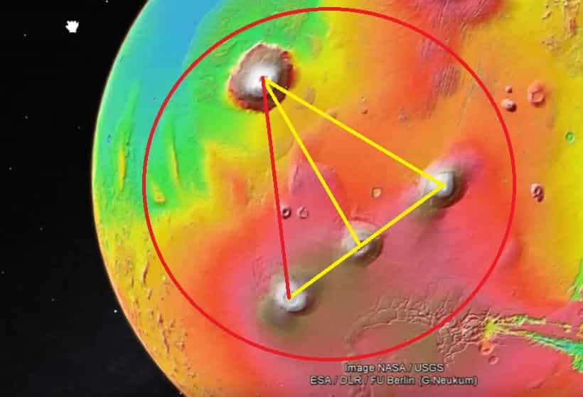 Σχηματισμός στο Όρος Όλυμπος στον Άρη μπορεί να είναι τεχνητός, ισχυρίζονται ερευνητές (video)
