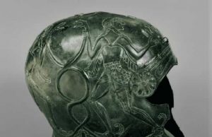 DNA και Αρχαία Κρητική Περικεφαλαία του 600 π.Χ. DNA και Αρχαία Κρητική Περικεφαλαία