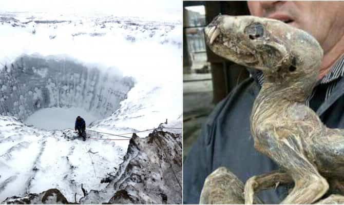 Σημεία και τέρατα: Οι πάγοι της Σιβηρίας λιώνουν και εμφανίζονται απόκοσμα πλάσματα