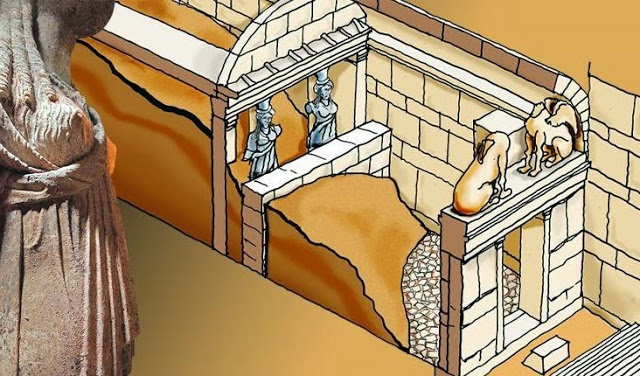 Λίνα Μενδώνη: Στον Τάφο της Αμφίπολης Υπάρχει Πύλη που Πάει Προς τα Κάτω