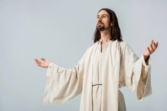 Ο Ιησούς στα λευκά