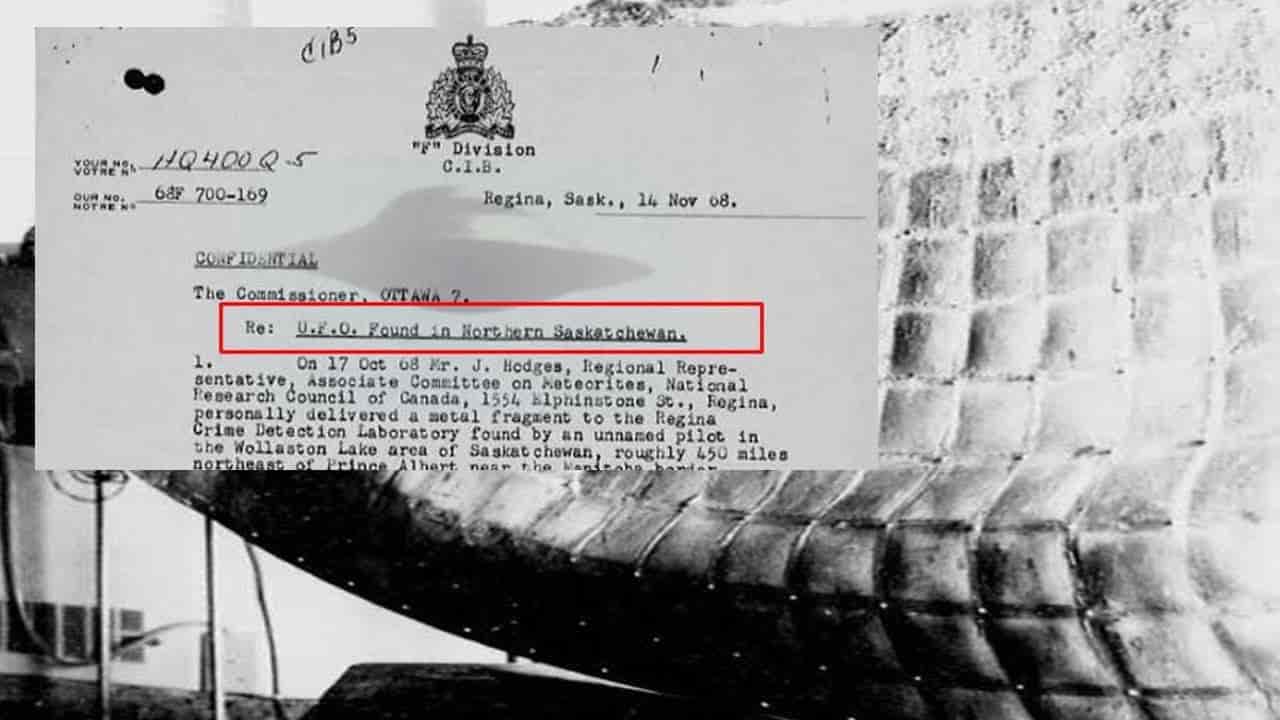 Διέρρευσε Έγγραφο για Θραύσμα Ενός UFO κοντά στη λίμνη Wollaston του Καναδά