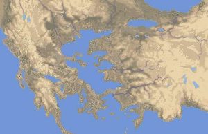 Η Αιγηίδα πριν Βυθιστεί στο Αιγαίο Πέλαγος