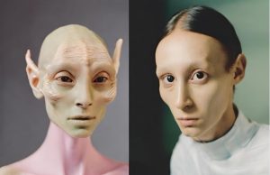 Δεν Είναι Άνθρωποι Ούτε Εξωγήινοι. Είναι και τα Δύο δύο πρόσωπα, ένα ανθρώπινο και ένα εξωγήινο