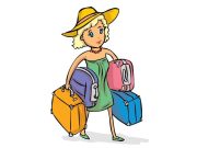 Ανέκδοτο: Μία ξανθιά στο αεροπλάνο γυναίκα κουβαλάει χειραποσκευές