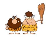 Ανέκδοτο: Ένας Έλληνας ένας Τούρκος και ένας Γερμανός χαμένοι σε ένα νησί γελοιογραφία από ζευγάρι ανθρώπων των σπηλαίων