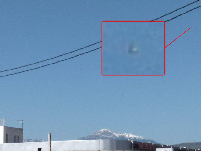 Θέαση Μεταλλικού UFO στον Ουρανό του Άργος (φωτογραφίες)