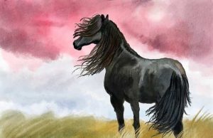 Μοιάζει με Τυπικό Άλογο Μέχρι να Γυρίσει το Κεφάλι Ένα τυπικό άλογο