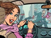 Ανέκδοτο: Γυναίκα οδηγούσε το αμάξι για να πάει στην δουλειά της γυναίκα οδηγός